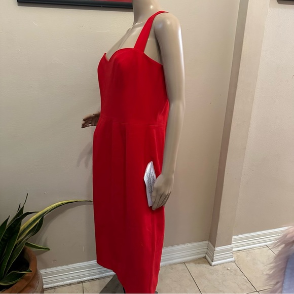 NWT Dress the Population Women Nicole Sweetheart Neck Bodycon Midi Dress Sz XXL - Picture 9 of 12